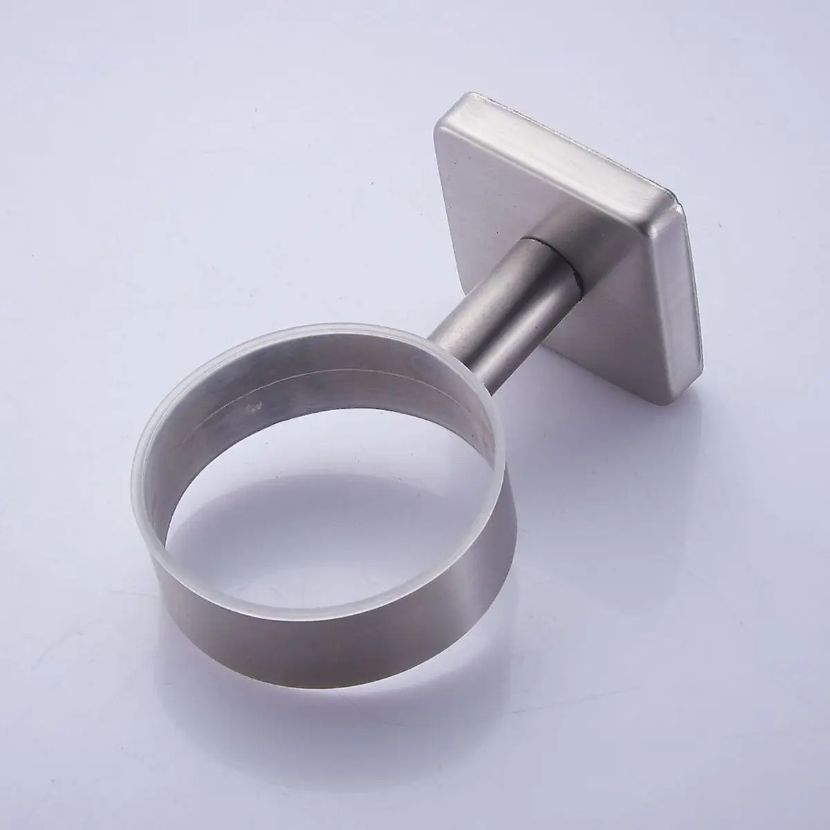 Stainless Steel Toothbrush Toothpaste Holder with Cup Wall Mounted Toothpaste Dispenser Bathroom Accessories Set