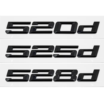 

520d 525d 528d Car Refit Displacement Emblems Tail Decoration Sticker For BMW 5 Series F10 F11 F07 E12 E28 E34 E39 E60 E61