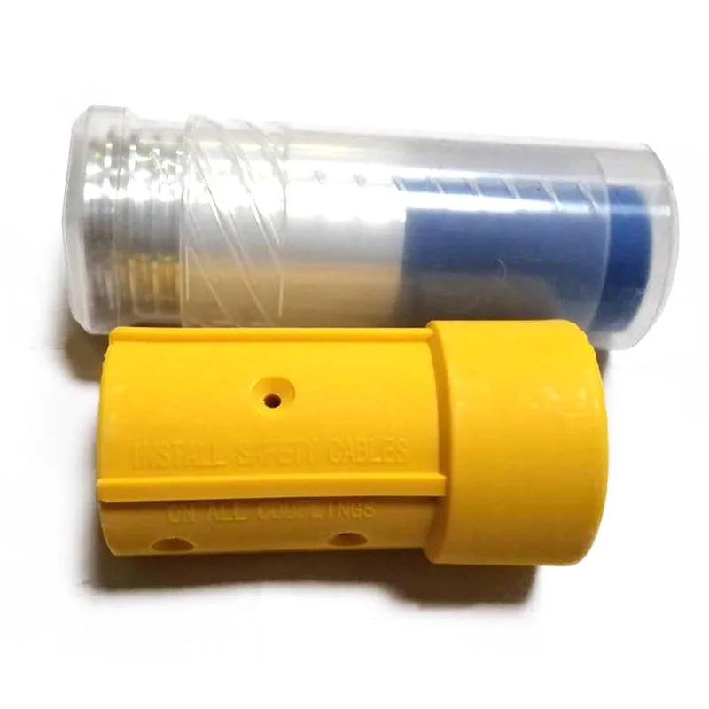 Coarse Thread Sand Blasting Gun Nozzle Alunimun PU Cover for High Pressure Blasting Machine