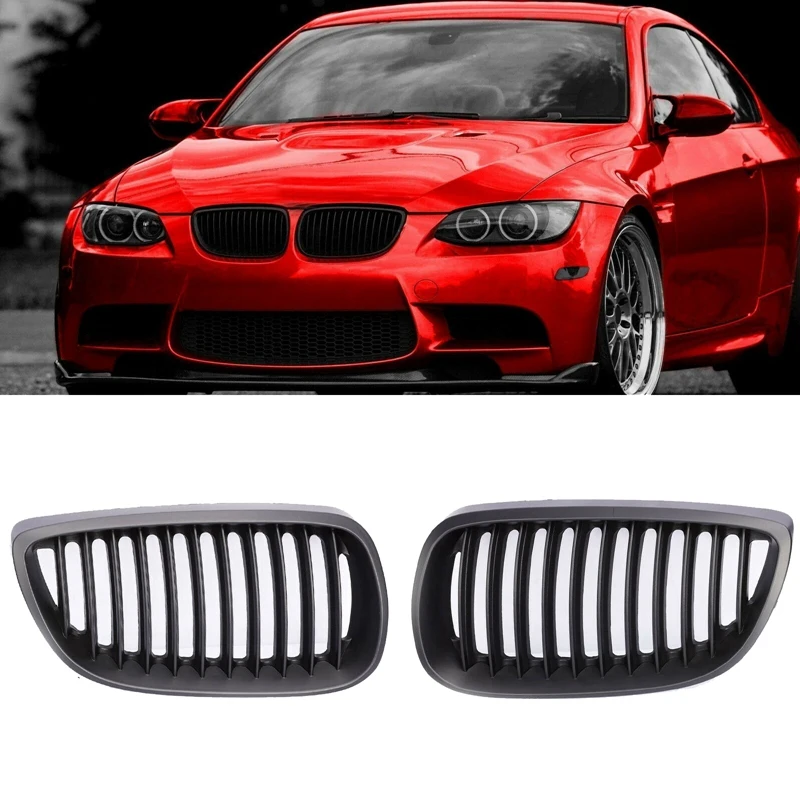 

Car Front Kidney Grille Grill for BMW 3-Series E92 E93 M3 328I 335I Coupe 2007-2010 51137157277 51137157278