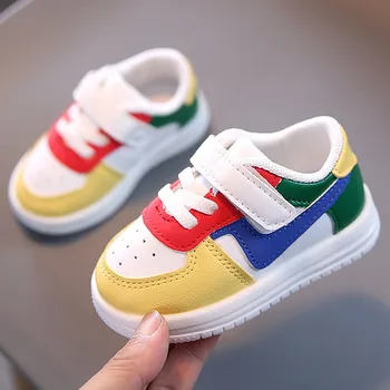 

New Kids Shoes Baby Toddler Girls Shoes Boys Sneakers Children PU Leather Soft Sneakers Baby Running Fashion Casual Infant Shoes