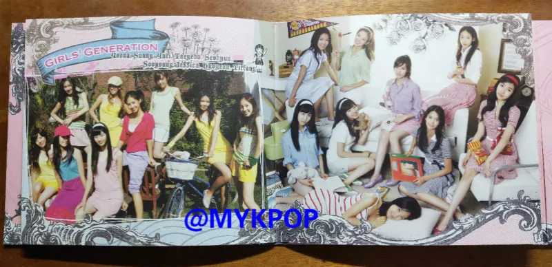 [MYKPOP]~ Официальный~ поколение девочек: в мир CD, KPOP Fans коллекция SA19090605