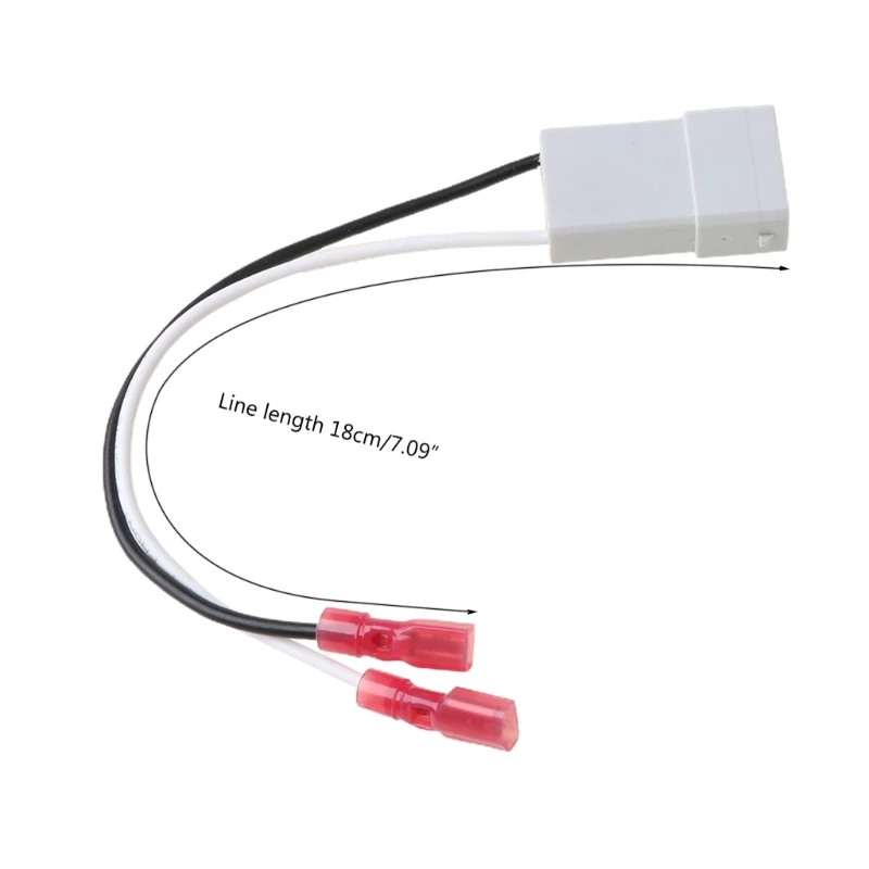 

2Pcs Speaker Wire Harness Adapter Plug Connector Wiring Cable Adaptor for honda