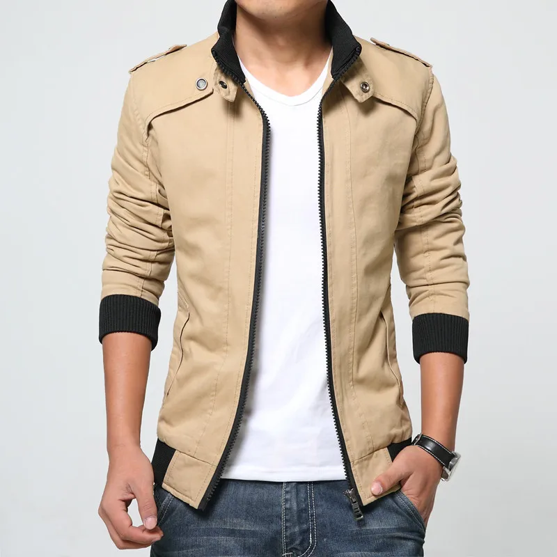 

New Style Sports Jacket Middle-aged-Men's Spring And Autumn Plus-sized New Products Coat Korean-style Fashion
