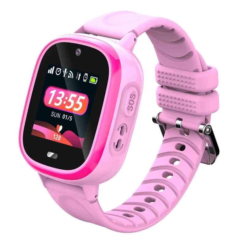 

GPS Anti Lost Child LBS Tracker SOS Smart Monitoring Positioning Phone Kids Clock Baby Waterproof Watch Compatible IOS & Android