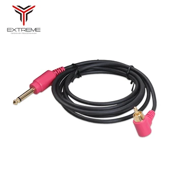 

Silicone RCA Tattoo Clip Cord Stainless Steel Head Tattoo Power Machine Supplies