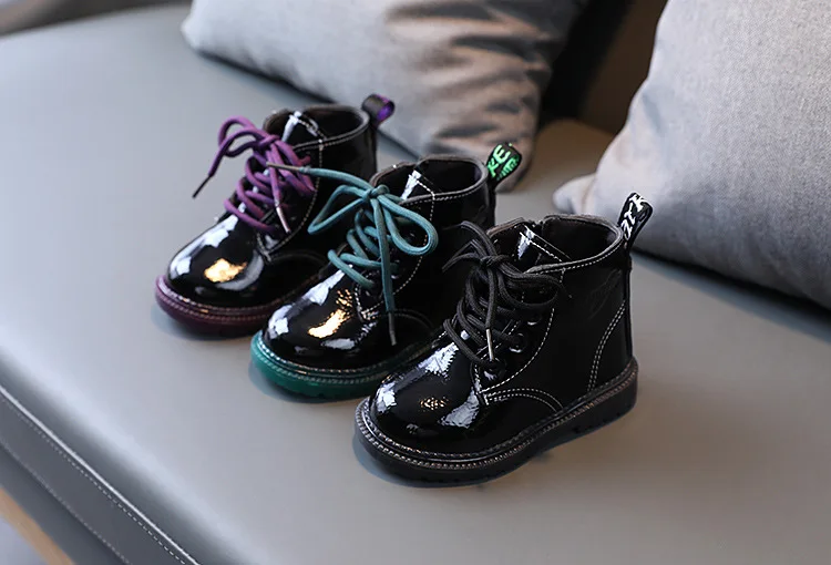 Botas do Bebê da Criança Sapatos de Inverno Neve à Prova Crianças Martin Meninos Antiderrapante Sapatos Meninas Dwaterproof Água Quentes Botas Curtas 3 sapatos de inverno meninos antiderrapante sapatos meninas