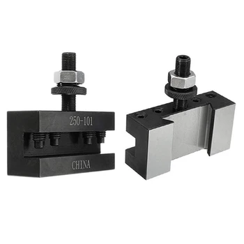 

New 2PCS Quick Change Turning and Facing Holder 250-101 for Lathe Tool Post Holder