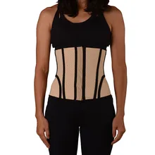 Женский корсет на стальных ребрах, корсет и бюстье из латекса для похудения, корсет для похудения