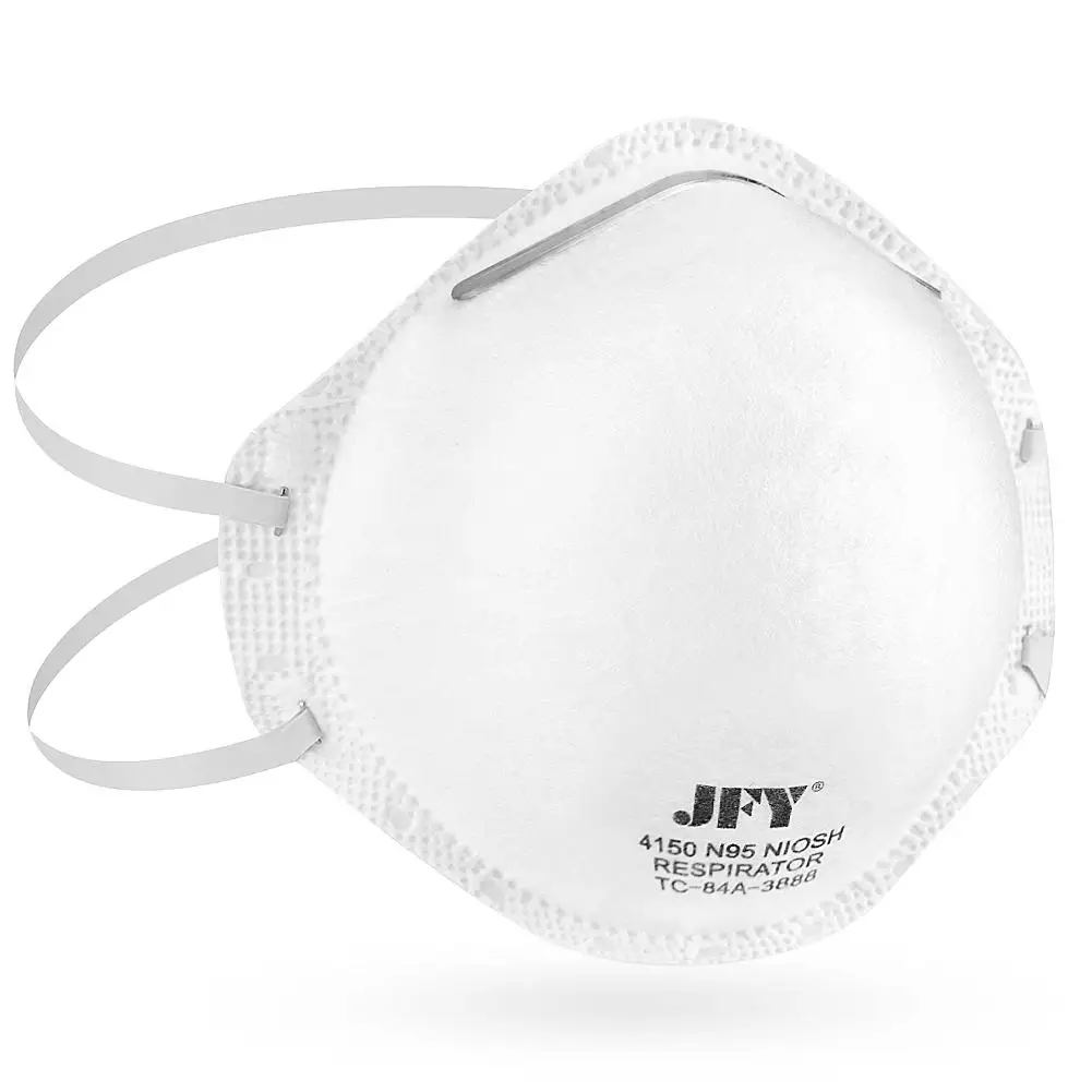 

5pcs N95 Masks Dustproof Facial Protective Cover Anti-virus Valved Respirator Face Cover Protection against Droplet