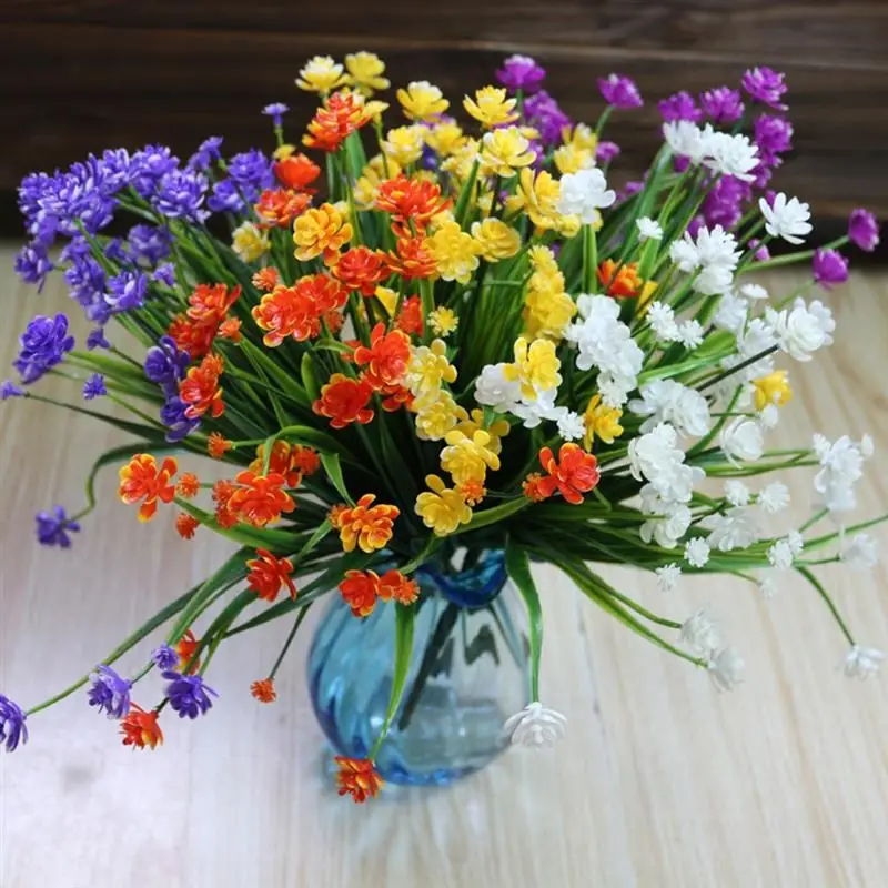 

Artificial Flower Artificial Gypsophila Flower Realistic Plastic Flower Artificial Flowers High Quality Outdoor for home decor