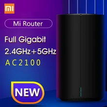 Xiao mi роутер AC2100 1733 Мбит/с WiFi повторитель гигабитный Ethernet порт 2,4G 5G WiFi 128 МБ mi WiFi роутер управление приложением