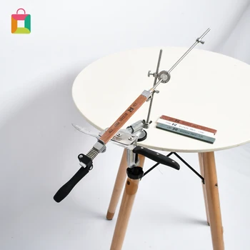 

1Pcs Aluminium Alloy 360 Degree Flip Constant Angle Grinding Tools Knife Sharpener System Grinder Machine With 4Pcs Stones Cozy