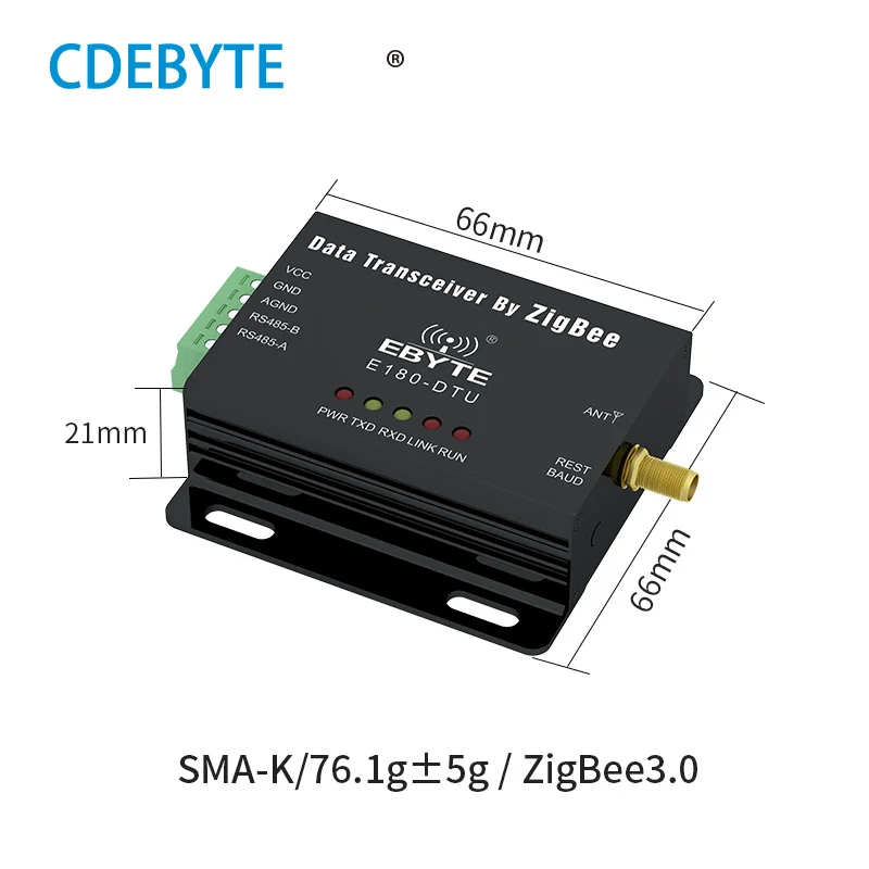 E180-DTU(ZG120-485) ZigBee 3,0 Ad Hoc сеть RS485 IoT беспроводной приемопередатчик радиомодем