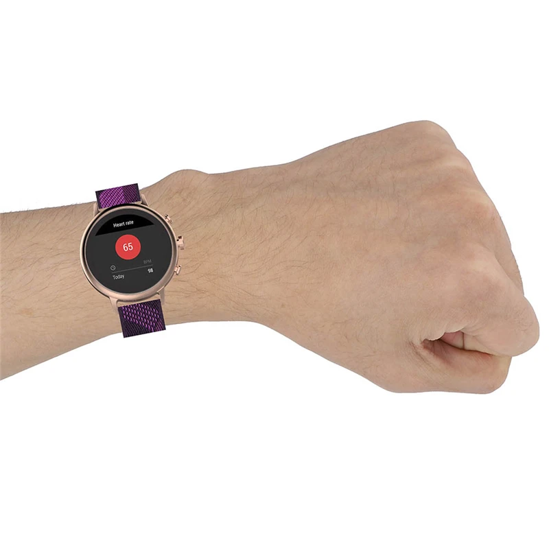 Ремешок для часов 20 мм Samsung Gear S2 Classic Motorola Moto 360 2nd Gen Мужской 42 Huami Amazfit Bip/GTR 42m/GTS