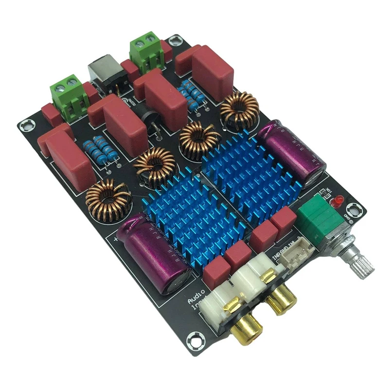 TPA3116 2 0 плата цифрового усилителя мощности с двумя ЧИПАМИ 2X100W Плата WIMA аудио |