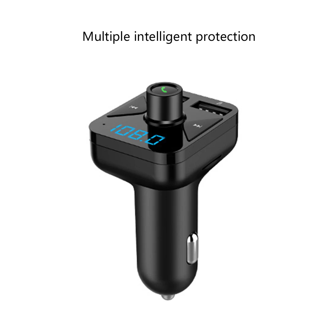 Автомобильный MP3-плеер светодиодный экран Bluetooth Hands-Free Match 3.4A зарядный порт USB поддержка tf-карты