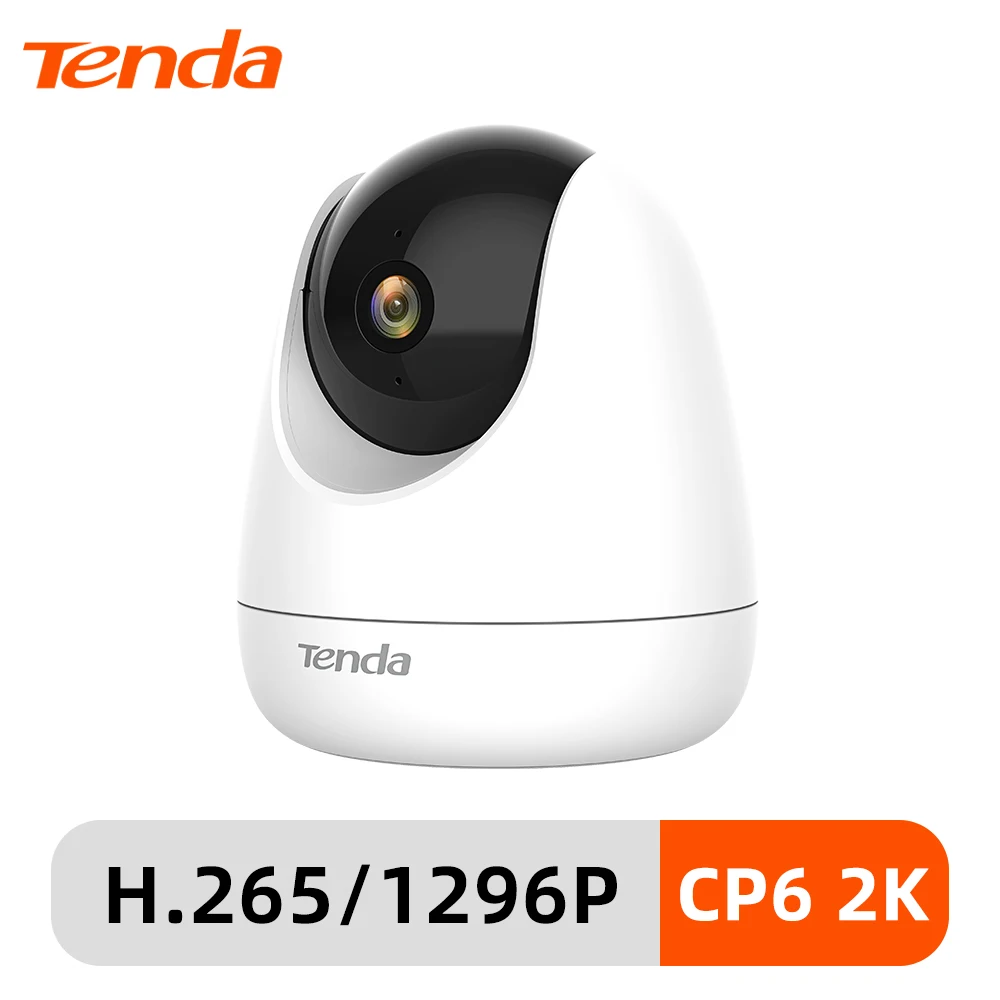 Tenda камера безопасности CP6 2K двустороннее аудио 360 ° ночное видение для дома