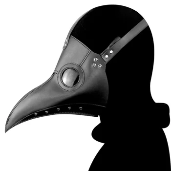 

Reuseable Face protection mask anti splash spray Fashion creative protective anti dust Halloween Beak doctor masks