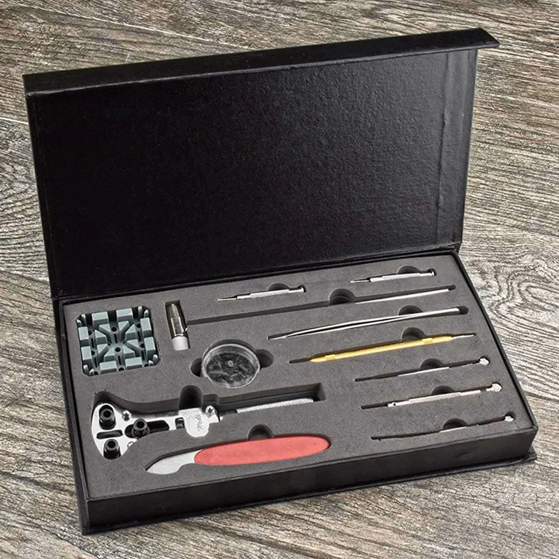 29 шт. набор инструментов для ремонта часов, сменный ремешок, инструмент для изготовления часов
