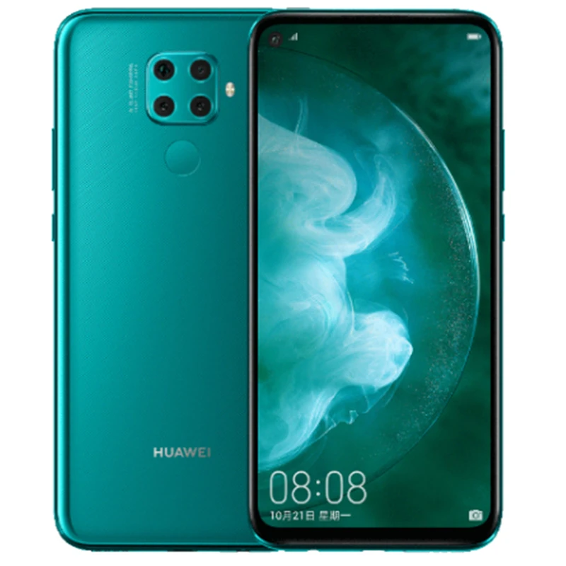 HUAWEI nova 5z сотовый телефон 4000 мАч kirin 810 задний 48,0 МП AI 4 съемка спереди 32 млн портрет Супер Ночной вид Google