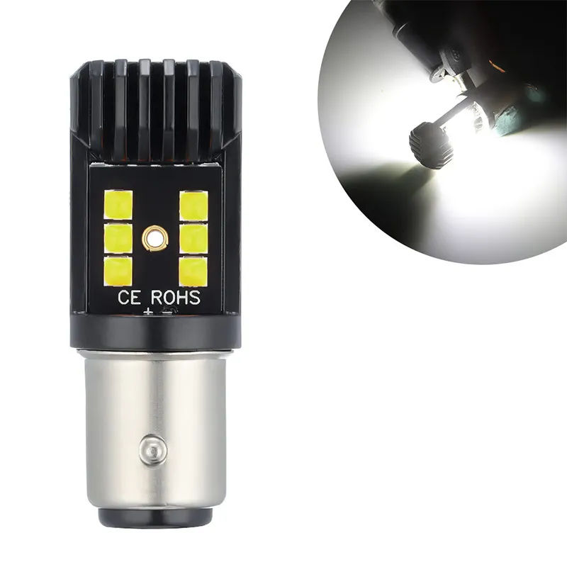 2 шт. 12V 24V 1156 BA15S P21W 3030 12LED для хвостовой части автомобиля светильник лампа стоп