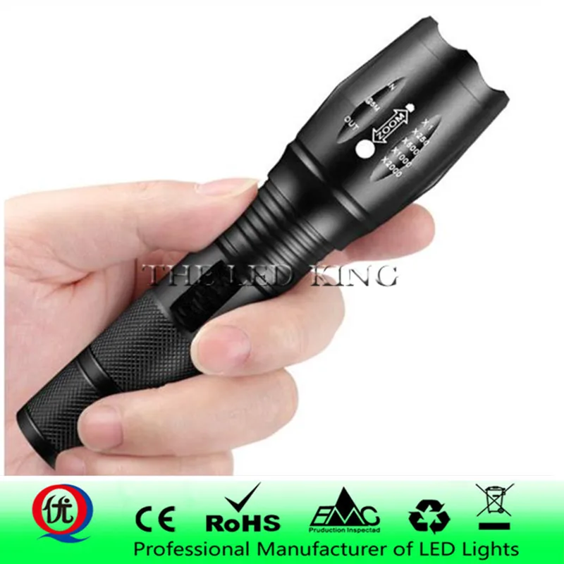 Мощсветильник светодиодный фонарик G700 Cree XML T6 U3 алюминиевый водонепроницаемый
