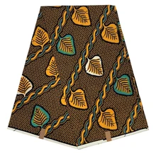 Miss L Новое поступление Анкара африканская вощеная ткань принтом хлопок 6 ярдов/шт HL19S111689