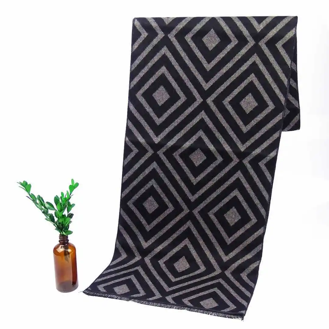 2019 мужской шарф роскошный брендовый дизайнерский классический кашемировый