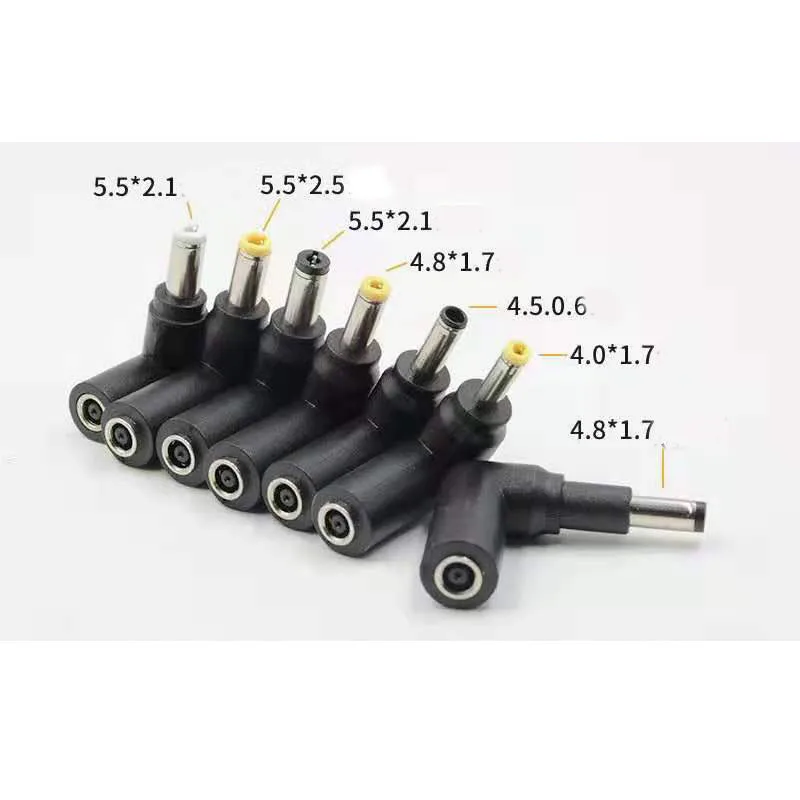 DC 4.5*3.0 Female to DC 5.5*2.1 MALE 4.5*0.6 adapter Laptop Charger 4.8*1.7 5.5*1.7 4.0 5.5*2.5mm size jack