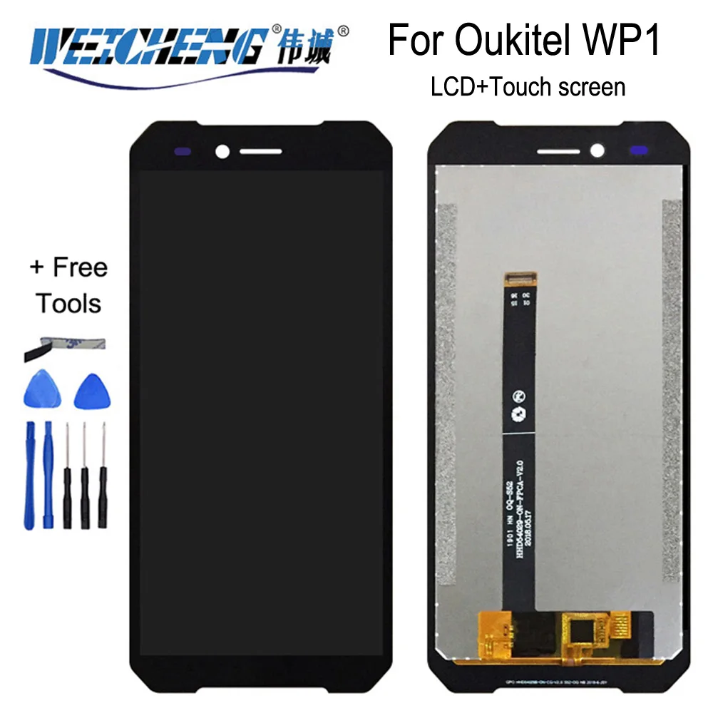 

WEICHENG For Oukitel WP1 lcd com Replacement Parts Original New original Touch Screen LCD Display Screen