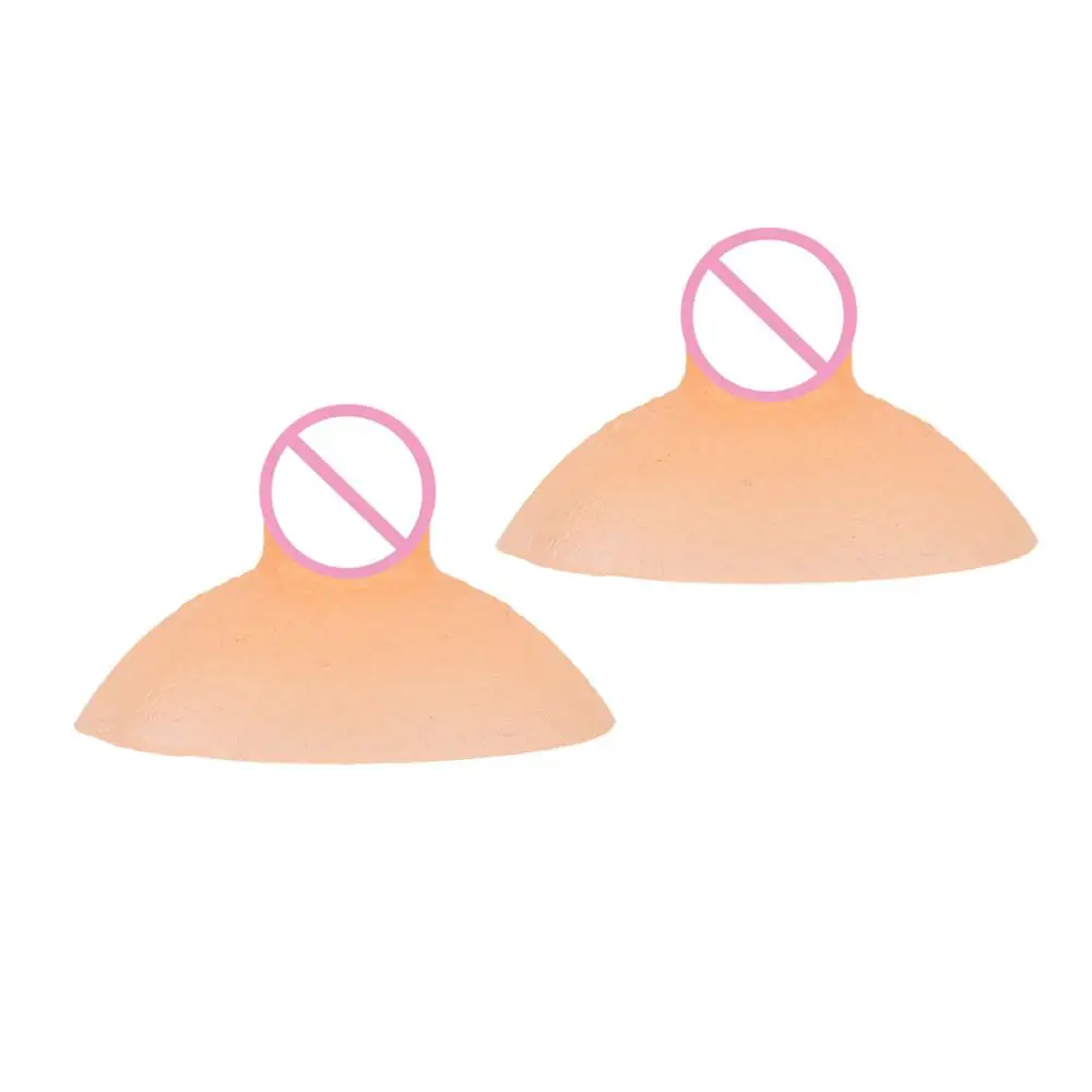 1 Pair Self-Suction SM Sex Products Washable Reusable Silicone Nipples for Breast Form Crossdresser Cosplay Simulated | Красота и