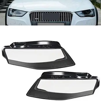 

1pc Left/Right Front headlights headlights glass mask lamp cover transparent shell lamp masks For A4 B8 2009-2012