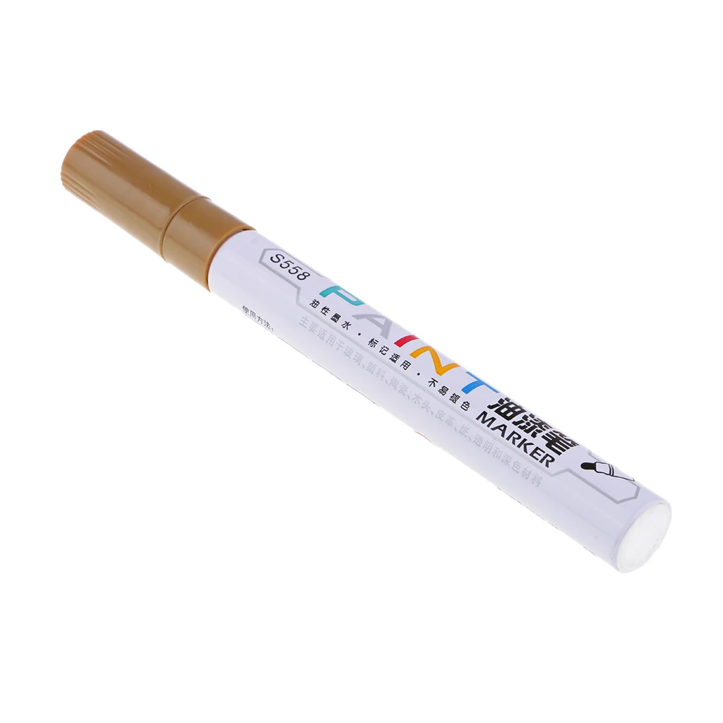 Permanent Waterproof Oil-Based Car Tyre Tread Rubber Metal Paint Marker Pen