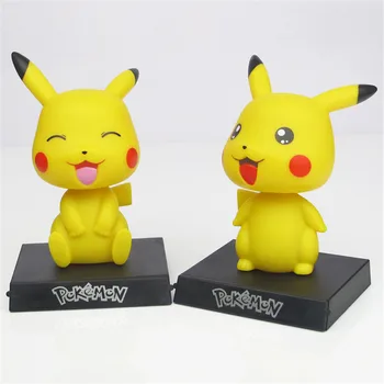 

TAKARA TOMY Pokemon Pikachu Anime Figures Kawaii Toys Pocket Monster Model Action Figurine Collectible Decor Car Kids Doll Gift