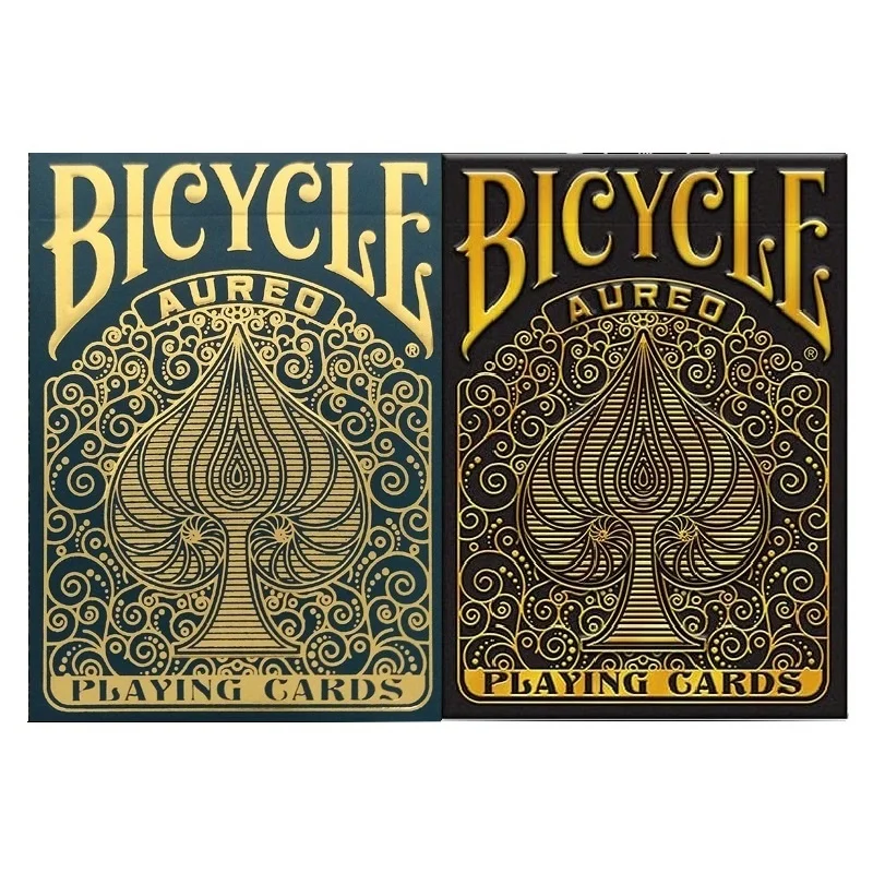 Bicycle Aureo Playing Cards Deck Poker Size Card Games Magic Tricks Props for Magician bicycle guardians playing cards theory 11 deck uspcc collectible poker magic card games magic tricks props for magician