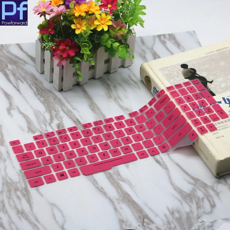 Для Asus TUF FX765GM FX765Ge TUF765GM TUF765GE TUF 765 GM GE TUF765 FX505DY FX505D 15 дюймов Защитная крышка клавиатуры ноутбука - Цвет: pink