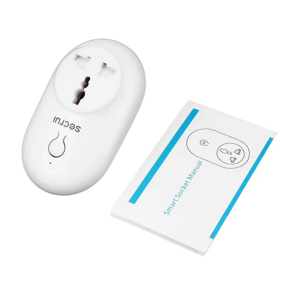 

Original Secrui S71Smart Socket Plug Wireless Remote Socket Adaptor Power on and off with phone US Plug