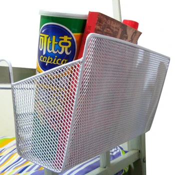 

Bedside Storage Basket Corner Hanging Organizer for Books Phones Snack Air Conditioner Remote Control