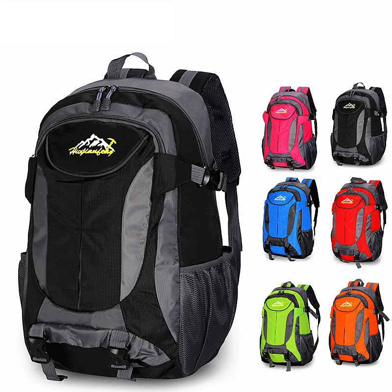 

Etto Outdoor Sports Climbing Backpack Multi-Function Wear-Resisting Large Capacity Backpack Leisure Students In School Bag