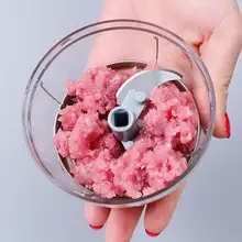 Мини ручной нож для овощей, еды, многофункциональный измельчитель чеснока, пестик, артефакт, нержавеющая сталь, резак, тяговое кольцо