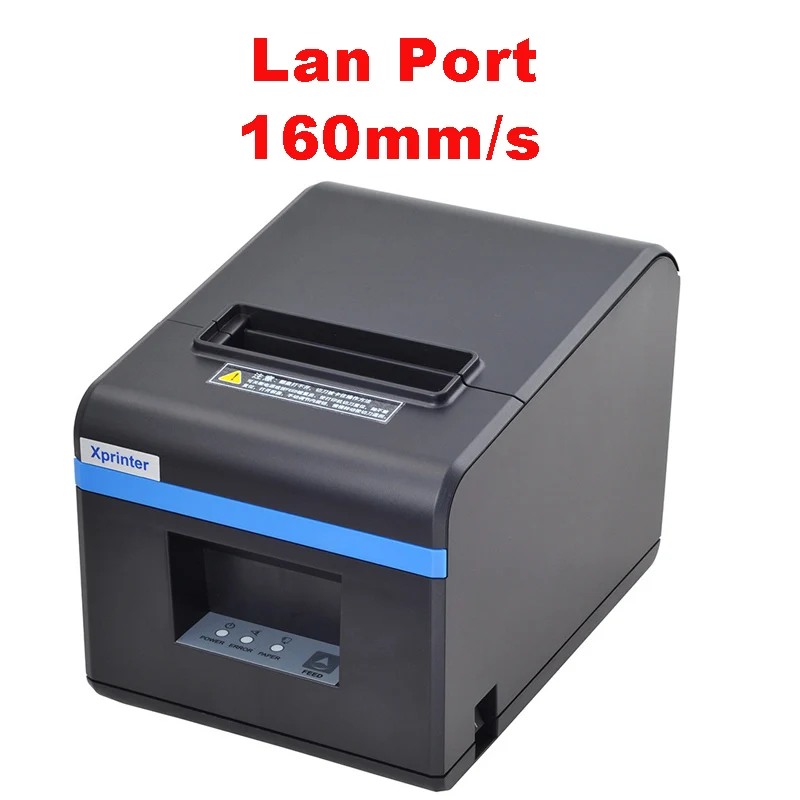 Ethernet Port Xprinter 80 мм термопринтер POS принтер USB Bluetooth Ethernet порт с автоматическим резаком Поддержка Android, iOS, Планшет iPad - Цвет: Ethernet Port
