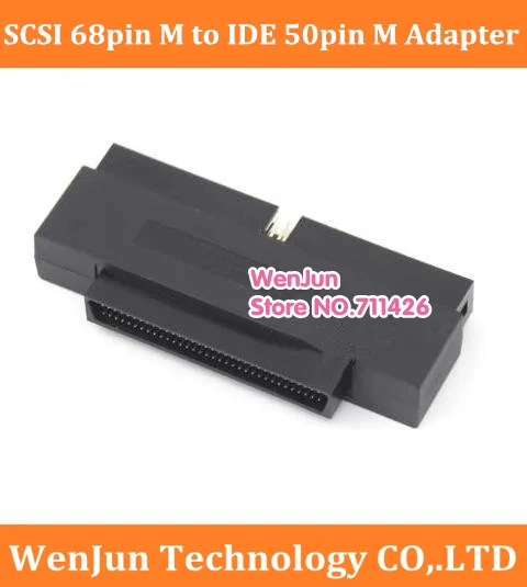 Qualtiy Scsi 68pin Macho para Ide 50pin Macho Adaptador para Disco Rígido Scsi e Adaptador Mainboard Alta