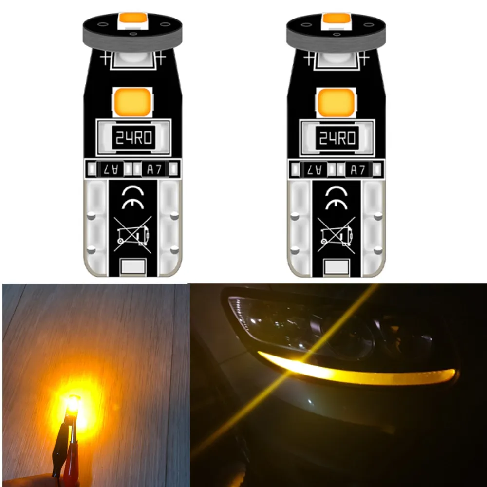 

2pcs T10 W5W Led Bulb 168 194 Car Interior Bulb Reading Light For Renault Duster Megane 2 Subaru Forester Legacy Kia KX5 K2 K5