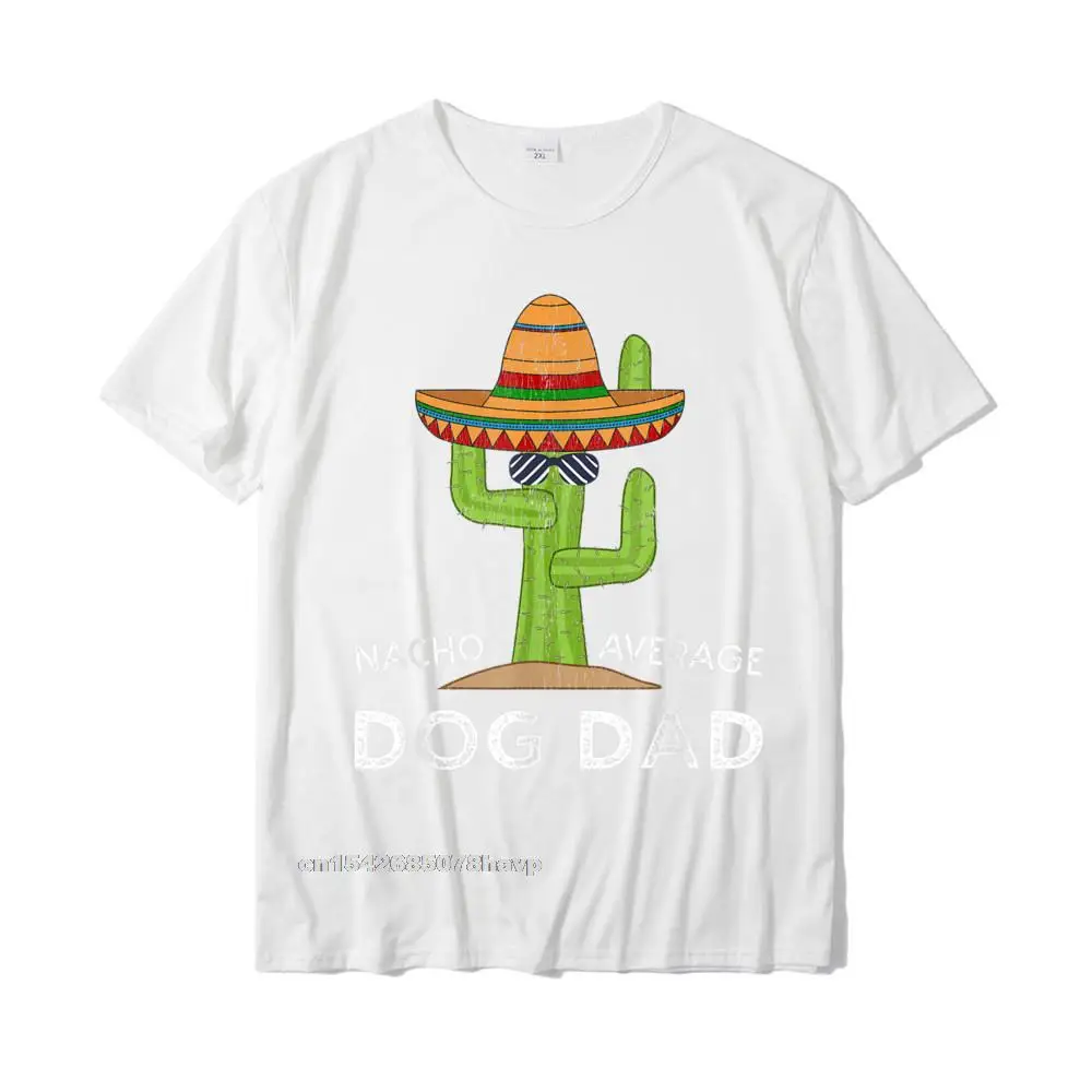 Student Retro Cool Tops Shirts Round Collar Summer Autumn Pure Cotton Top T-shirts Design Short Sleeve Unique Tshirts Dog Pet Owner Humor Gifts Meme Quote Saying Funny Dog Dad T-Shirt__2108. white