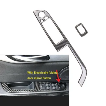 

Durable And Practical Carbon Fiber Car Door Armrest Window Switch Trim Cover For BMW Z4 E89 2009-2016