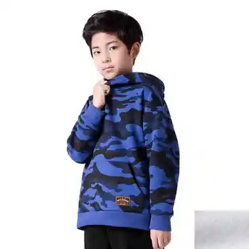 

Clothes for Boys 12 years Hoodies Toddler Sweatshirt 4 6 Camouflage Letter Print Fashion Children Clothing Autumn Winter 2018