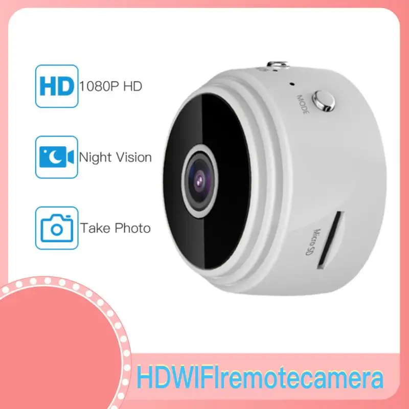 

New A9 1080P 2.4GHz Wifi Mini Camera Wireless Home Security Camera Micro Camcorder Video Recorder Support Remote Mini Camcorders