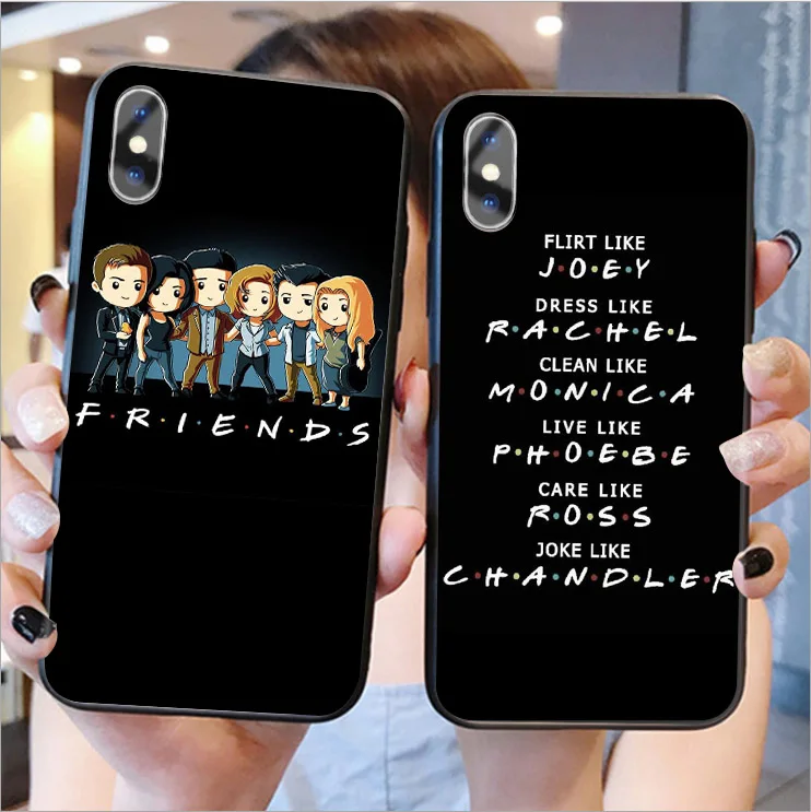 Центральный Мягкий силиконовый чехол Perk Coffee friends для iPhone 11 Pro MAX 6 6S Plus 7 7Plus 8 X XR XS |