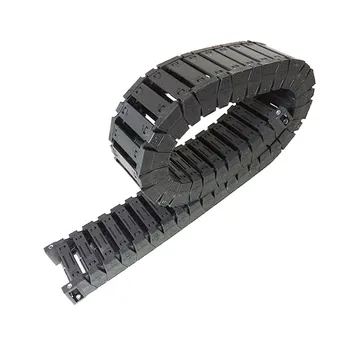 

JFLO S25x77 1Meter High-speed mute Open on both sides type engineering nylon towline cable protection drag chain Free shipping